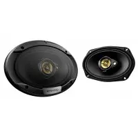 Колонки автомобильные Kenwood KFC-S6976EX 500Вт 87дБ 4Ом 15x23см (6x9дюйм) (ком.:2кол.) коаксиальные трехполосные