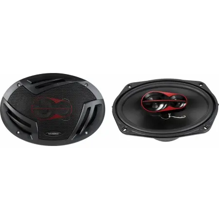 Колонки автомобильные Soundmax SM-CSV693 280Вт 94дБ 4Ом 15x23см (6x9дюйм) (ком.:2кол.) коаксиальные трехполосные