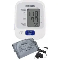 Тонометр автоматический Omron M2 Basic (HEM-7121-ARU) с адаптером