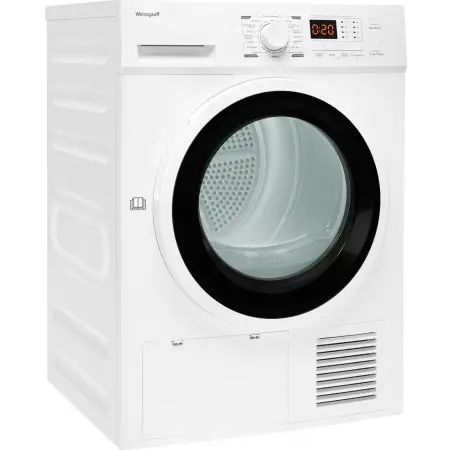 Сушильная машина Weissgauff WD 6148 D Heat Pump кл.энер.:A++ макс.загр.:8кг белый (429036)