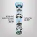 Пылесос Polaris PVCS 7090 HandStick PRO Aqua 450Вт жемчужный/серый