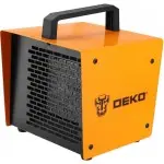 Тепловая пушка электрическая Deko DKIH2200 2200Вт желтый/черный