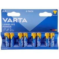 Батарея Varta Longlife power HIGH ENERGY Alkaline LR6 AA (8шт) блистер