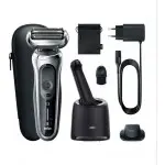 Бритва сетчатая Braun Series 7 71-S7200cc реж.эл.:3 питан.:аккум. черный/серебристый