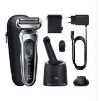 Бритва сетчатая Braun Series 7 71-S7200cc реж.эл.:3 питан.:аккум. черный/серебристый