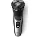 Бритва роторная Philips S3143/00 реж.эл.:3 питан.:элек.сеть/аккум. черный/серебристый