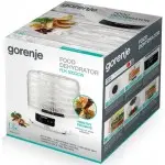 Сушка для фруктов и овощей Gorenje FDK500GCW 5под. 380Вт белый