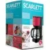 Кофеварка капельная Scarlett SC-CM33013 750Вт красный/черный
