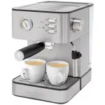 Кофеварка рожковая Profi Cook PC-ES 1209 850Вт серебристый