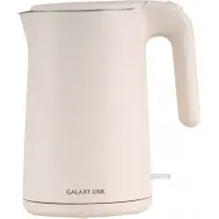 Чайник электрический Galaxy Line GL 0327 1.5л. 1800Вт пудровый корпус: металл/пластик (ГЛ0327ЛП)