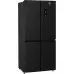 Холодильник Weissgauff WCD 450 XB NoFrost Inverter 2-хкамерн. черный инвертер