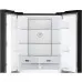 Холодильник Weissgauff WCD 450 XB NoFrost Inverter 2-хкамерн. черный инвертер