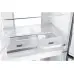 Холодильник Weissgauff WCD 450 XB NoFrost Inverter 2-хкамерн. черный инвертер