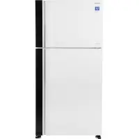 Холодильник Hitachi R-VG610PUC7 GPW 2-хкамерн. белый глянц. инвертер