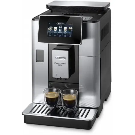 Кофемашина Delonghi ECAM610.75.MB 1450Вт черный/серебристый