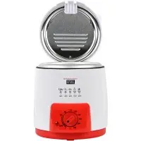 Фритюрница GFGril GFF-09 840Вт белый/красный