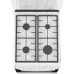 Плита Газовая Darina 1D1 GM 241 008 W белый/черный (стеклянная крышка) реш.чугун