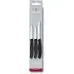 Набор ножей кухон. Victorinox Swiss Classic Paring (6.7113.3) компл.:3предм. черный европодвес