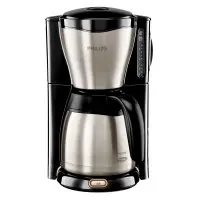 Кофеварка капельная Philips HD7546/20 1000Вт серебристый/черный