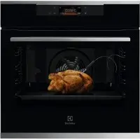 Духовой шкаф Электрический Electrolux KOEBP39WX черный/серебристый