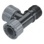 Коннектор Gardena 02751-20.000.00 Д.вх.1" Д.вых.1" черный