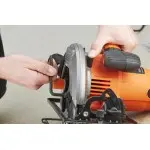 Циркулярная пила (дисковая) Black+Decker CS1550-QS 1500Вт (ручная) D диска.:190мм