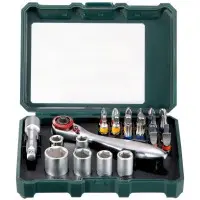Набор бит и головок Metabo 626701000 (26пред.) для шуруповертов/дрелей