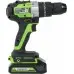 Дрель-шуруповерт Greenworks GD24DD60K2 аккум. патрон:быстрозажимной (кейс в комплекте) (3704107UA)