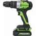 Дрель-шуруповерт Greenworks GD24DD60K2 аккум. патрон:быстрозажимной (кейс в комплекте) (3704107UA)