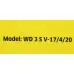 Строительный пылесос Karcher WD 3 S V-17/4/20 1000Вт (уборка: сухая/сбор воды) желтый