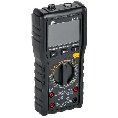 Мультиметр IEK ARMA2L 5 DM3C цифровой черный (A2L5-DM13-03)