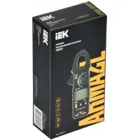 Клещи токоизмерительные IEK ARMA2L 5 CM2C цифр. измер.ток:переменный/постоянный черный (A2L5-CM13-02)