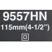 Углошлифовальная машина Makita 9557HN 840Вт 11000об/мин рез.шпин.:M14 d=115мм