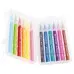 Фломастеры Deli EC10304 Color Emotion кисть смываемые 12цв. пластиковый пенал (12шт.)