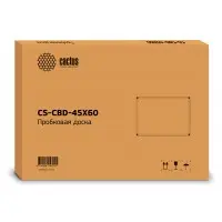 Доска пробковая Cactus CS-CBD-45X60 пробковая коричневый 45x60см алюминиевая рама пробка/алюминий