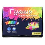 Гуашь Silwerhof 962083-12 Цветландия перламутровые 12цв. бан. 15мл. картон.кор.