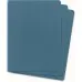 Блокнот Moleskine CAHIER JOURNAL CH021B44 XLarge 190х250мм обложка картон 120стр. линейка голубой (3шт)