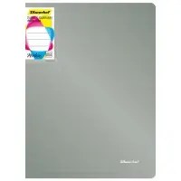 Папка с 80 прозр.вклад. Silwerhof Perlen 292981-77 A4 1мм карман серебристый металлик