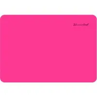 Доска для лепки Silwerhof 957012 Neon прямоугольная A5 пластик 1мм розовый