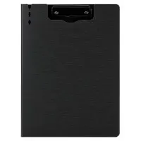 Папка-планшет Deli 64513DK-GREY A4 полипропилен вспененный темно-серый с крышкой