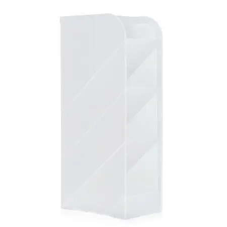 Подставка Deli 8932White 5отд. для письменных принадлежностей 205х59х93мм белый/прозрачный полипропилен