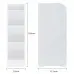 Подставка Deli 8932White 5отд. для письменных принадлежностей 205х59х93мм белый/прозрачный полипропилен