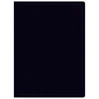 Папка с 10 прозр.вклад. Buro -ECB10BLACK A4 пластик 0.5мм черный