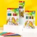 Карандаши цв. Deli EC113-24 Enovation трехгран. пластик 24цв. коробка/европод. (24шт)