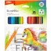 Карандаши цв. Deli EC113-24 Enovation трехгран. пластик 24цв. коробка/европод. (24шт)