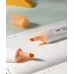 Текстовыделитель Deli ES621Sorange Macaron скошенный пиш. наконечник 1-5мм оранжевый