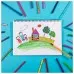 Фломастеры Deli EC150-24 Super Wings 24цв. пластиковая туба