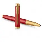 Ручка роллер Parker IM Premium T318 (CW2143647) Red GT F черн. черн. подар.кор.