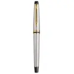 Ручка роллер Waterman Expert 3 (CWS0951980) Steel GT F черн. черн. подар.кор.