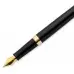 Ручка перьев. Waterman Hemisphere (CWS0920710) Matte Black GT F сталь нержавеющая подар.кор.
